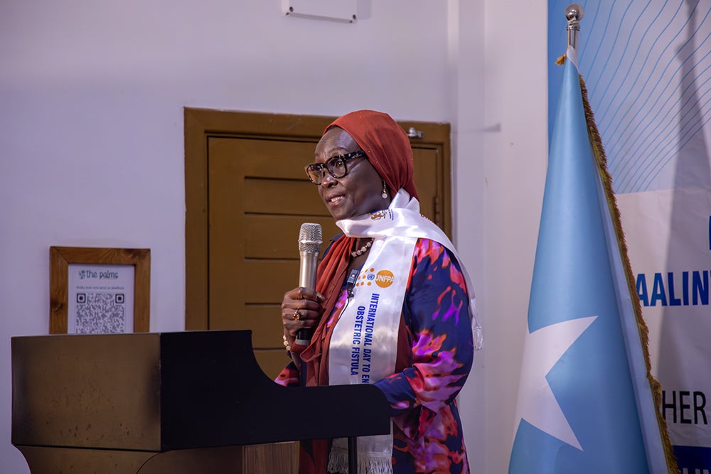 Dr Mary Otieno,UNFPA Somalia Representative ai