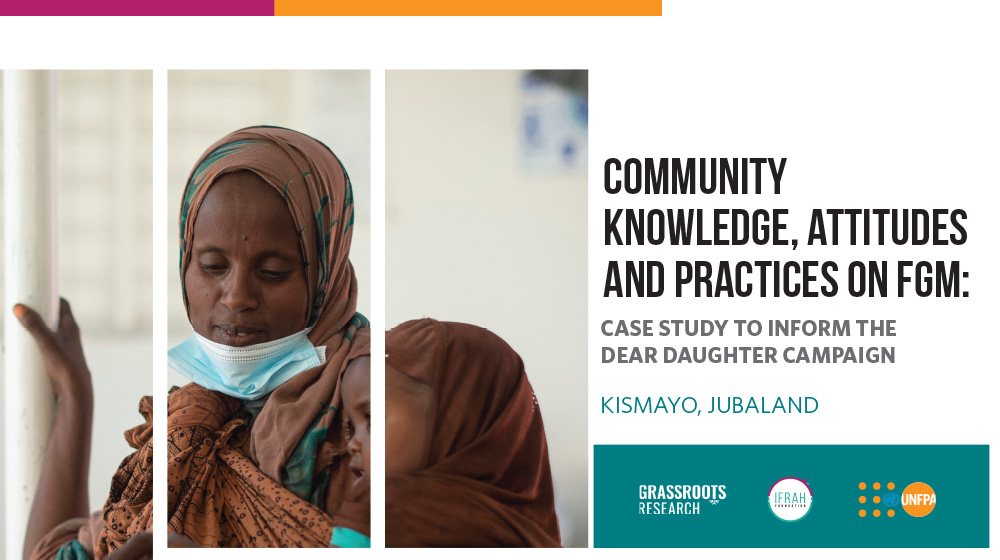 COMMUNITY KNOWLEDGE, ATTITUDES AND PRACTICES ON FGM: Cover