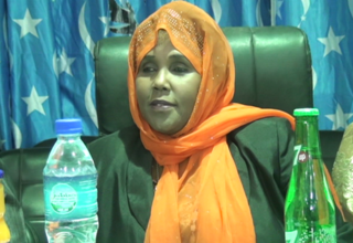 The first lady of the Puntland State of Somalia, Dr. Hodan Said Isse