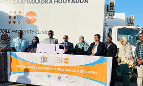 UNFPA Launches Mobile Maternity System to Scale-Up the Humanitarian Response in Somalia