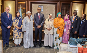 UNFPA Delegation meets with the Prime Minister of Somalia, H.E. Hamza Abdi Barre
