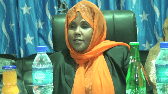 The first lady of the Puntland State of Somalia, Dr. Hodan Said Isse