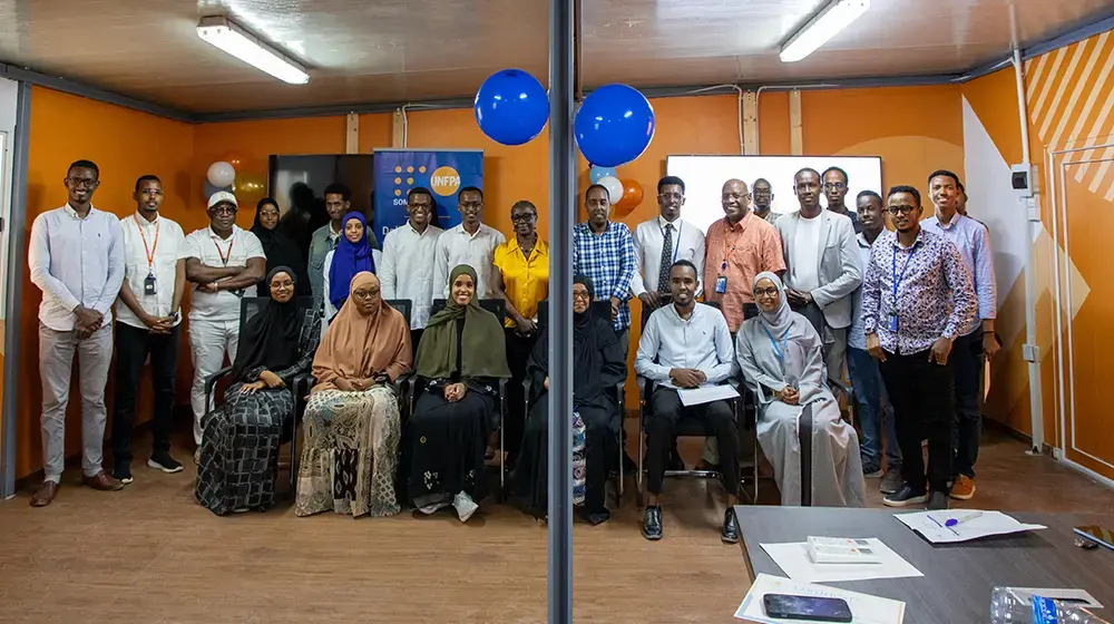 Farewell Ceremony for 17 UNFPA Youth Fellows in Mogadishu, Somalia