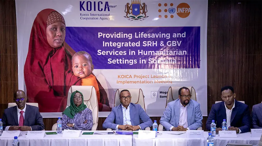 KOICA, UNFPA, and Federal Government of Somalia Launch New Project to Build Resilience in Somalia’s Humanitarian Response