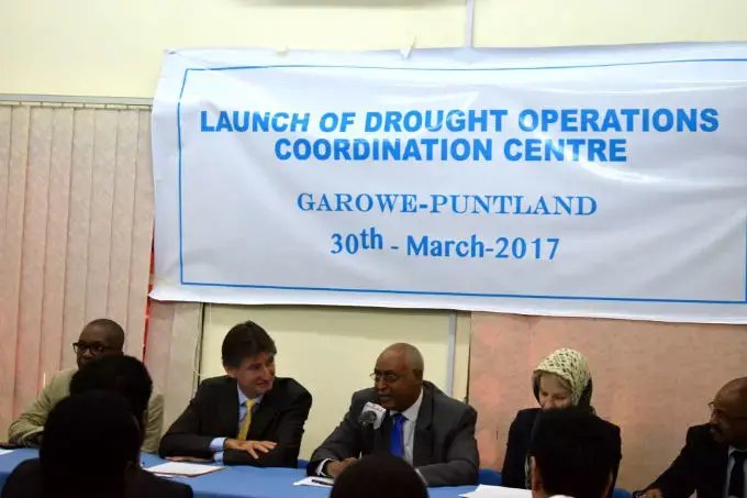 UN Statement at the launch of the Drought Operations Coordination Centre in Garowe