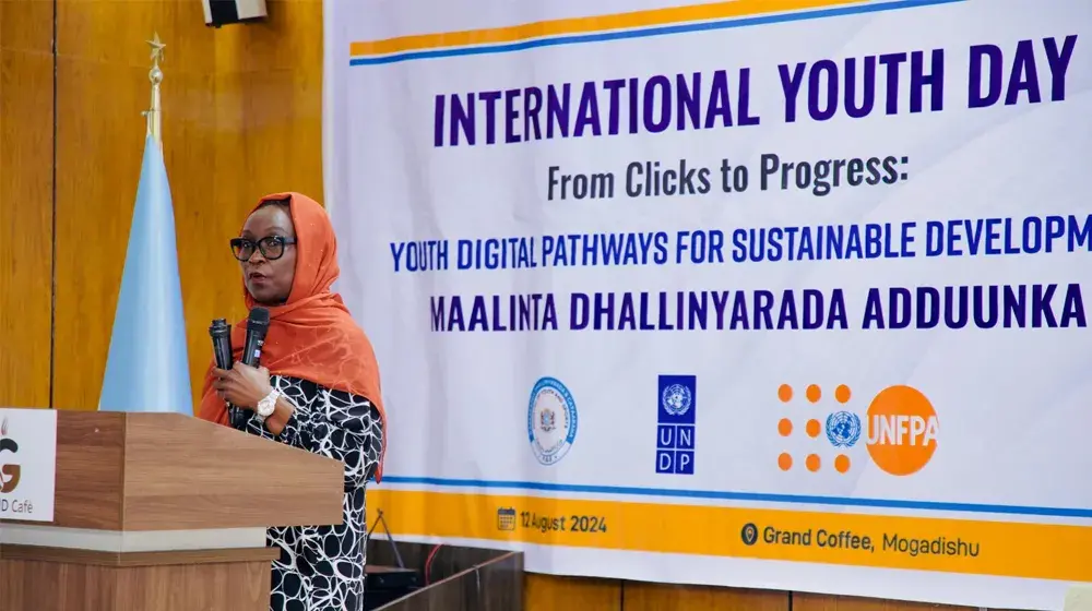 UNFPA Somalia Representative a.i. Dr. Mary Otieno's Message on International Youth Day, 2024