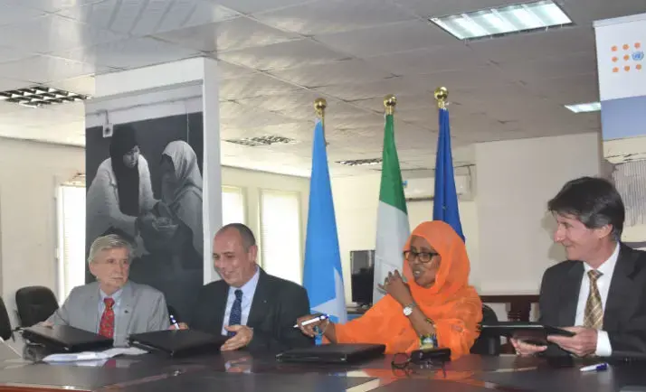 Government of Italy grants UNFPA Somalia three million Euros for the reduction of maternal mortality in Somalia