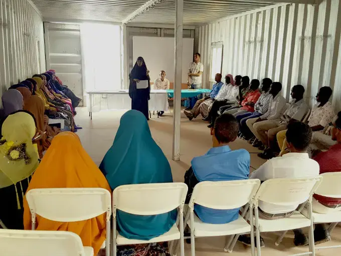 Young people in Mogadishu tackle health issues 