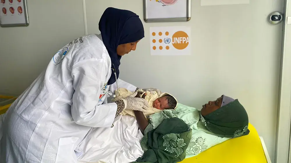 UNFPA's Mobile Maternity Clinic Saves Lives in Somalia's IDP Settlements