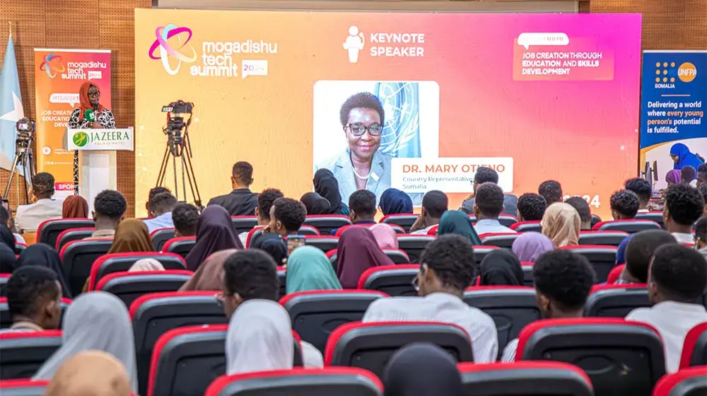 Showcasing Somali Youth Innovation: UNFPA Supports Mogadishu Technology Summit 